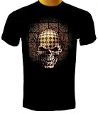 Alchemy Checkered Hardcore Skull T-shirt