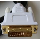 Buy 2 meter 6 foot DVI-D Digital Male Male MM High Resolution Gold-Plated Dual Link...