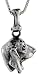 Sterling Silver Basset Hound Dog Charm .