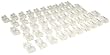 Tripp Lite N031-050 Cat5e RJ45 Modular Connector, Stranded - 50 Pack