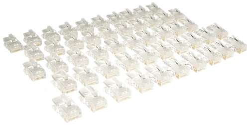 Tripp Lite N031-050 Cat5e RJ45 Modular Connector, Stranded - 50 Pack