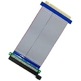 PCI-E PCI Express 16X Riser Card Extender Flex Flexible Extension Cable for 1U 2U Small Case