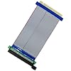 PCI-E PCI Express 16X Riser Card Extender Flex Flexible Extension Cable for 1U 2U Small Case