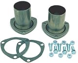 Hedman 21102 3 Inlet, 2.5 Outlet 3-Bolt Flange Hedder Reducers - Set of 2