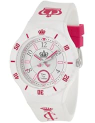 Juicy Couture Womens 1900822 TAYLOR White Jelly Strap Watch