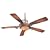 Minka-Aire Fans F705-TSP 56" Napoli Designer Tuscan Patina Ceiling Fan w/ Light, Wall Ctrl & Blades