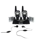 Audiovox Electronics GMRS6000-2CH 6 Mile GMRS 2-Way Radio Twin Pack with Dual Desktop Charger