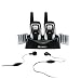 Audiovox Electronics GMRS6000-2CH 6 Mile GMRS 2-Way Radio Twin Pack with Dual Desktop Charger