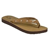 Xhilaration Brwn Lamia Wos Flip Flop - 9