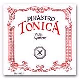 Pirastro Tonica 4/4 Violin String Set - Medium Gauge with Ball End E