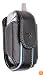 Extreme Fashion Contempo Pouch - Black with Baby Blue Stripe
