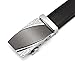 Xhtang Men's Jefferson Buckle with Automatic Ratchet Leather Belt