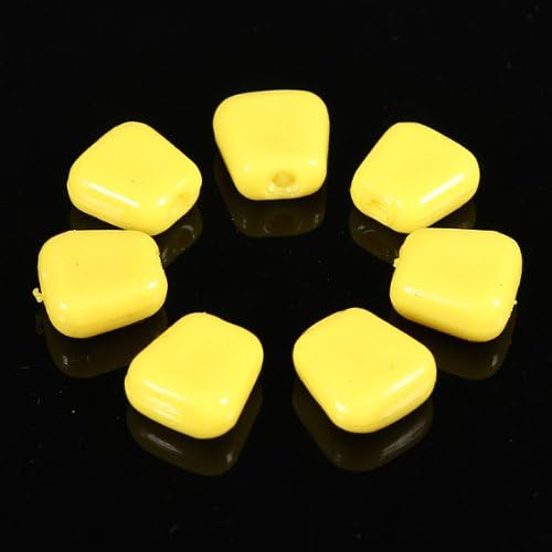 Foocc 3 Pack Fishing Lure Bait Soft Simulation Corn Golden Yellow Corn Sweet Taste