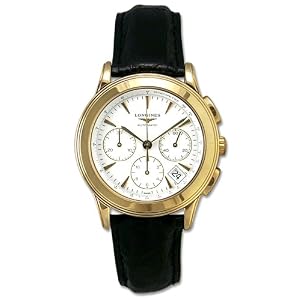 Longines Prestige 18kt Yellow Gold Mens Watch L4.718.6.22.0 by Longines