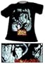Ninja Scroll T-Shirt: Black and White Characters