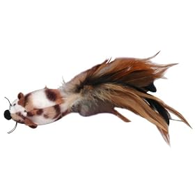 Feather Mouse Cat Toy