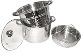 Arcosteel 18/10 Stainless Steel 12-Quart Pasta Set