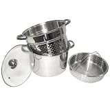 Arcosteel 18/10 Stainless Steel 12-Quart Pasta Set