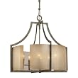 Minka Clart&eacute; 6 Light Chandelier in Patina Iron 4396-573