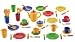 Pretend Play Toy Products: Toy Kitchen Products: Big 50-Piece Toy Tea/Coffee Set for Four in a Bucket