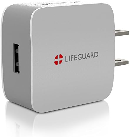 +LIFEGUARD Quick Charge 2.0 USB Wall Charger With Qualcomm Technology (White)