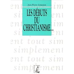 Les d�buts du christianisme...