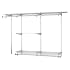 Rubbermaid Configurations 3-to-6-Foot Classic Custom Closet Kit $56