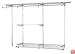 Rubbermaid 3H11 Configurations 3 to 6 Foot Classic Custom Closet Kit, Titanium