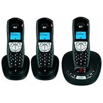 BT Synergy 4500 DECT Digital Cordless Telephone Trio with Answering Machine
