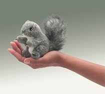 Folkmanis Mini Squirrel Finger Puppet