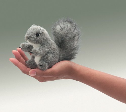 Childrens Toyshop  Toys : Folkmanis Mini Squirrel Finger Puppet