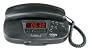 Coby CT-P650 Phone with Caller ID and AM/FM Dual Alarm Clock Radio (Black)