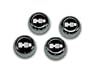 Hummer H3-Black Chrome ABS Snap Caps