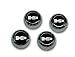 Hummer H3-Black Chrome ABS Snap Caps