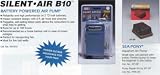Penn-Plax Silent Air B10 Battery Air Pump