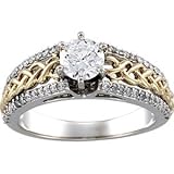 14 K Gold Celtic Semi Mount Diamond Engagement Ring 14 K Gold Celtic Semi Mount Diamond Engagement Ring