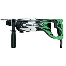 Hitachi DH24PF3 15/16-Inch 7 Amp SDS Rotary Hammer with D-Handle
