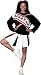 SNL Spartan Female Cheerleader Costume