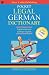 Book Pocket Legal German Dictionary