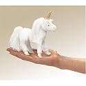 Mini Unicorn Finger Puppet by Folkmanis Puppets