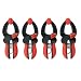 Bessey XCR-4PC Ratcheting Spring Clamp 2-Inch Capacity, 4-Pack