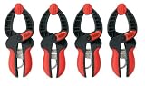 Bessey XCR-4PC Ratcheting Spring Clamp 2-Inch Capacity, 4-Pack