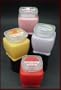 18 Oz Square Frosted Hand Poured Soy Candle - Fruit Scents, Coconut Lime