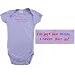 Baby-Says Bodysuit - I'm Like Mom, I Never Shut Up!, 0-3 months