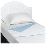 Duro-Med Birdseye Cotton 36 X 72 Vinyl Waterproof Drawsheet, Blue