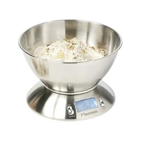 Bestron DEK4150, Bilancia digitale da cucina, in acciaio inox Bestron DEK4150, Bilancia digitale da cucina, in acciaio inox