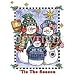 Snowman Family Adult Long Sleeve T-Shirt