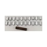 Gorilla Automotive 21183HT Small Diameter Acorn Chrome 5 Lug Kit  -Pack Of 20