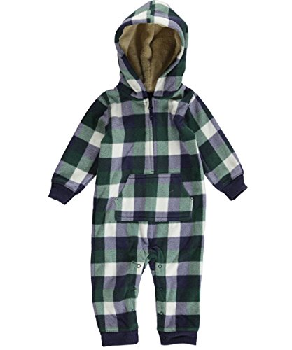 Carter's Hooded Fleece Jumpsuit - 24 Months