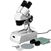 AmScope Darkfield Stereo Jewelry Gem Microscope 10x-20x-30x-60x
